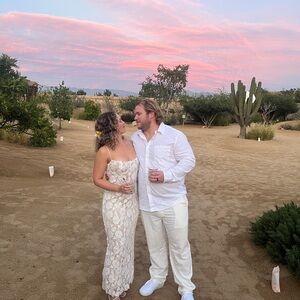 Elegant White Lace Dress